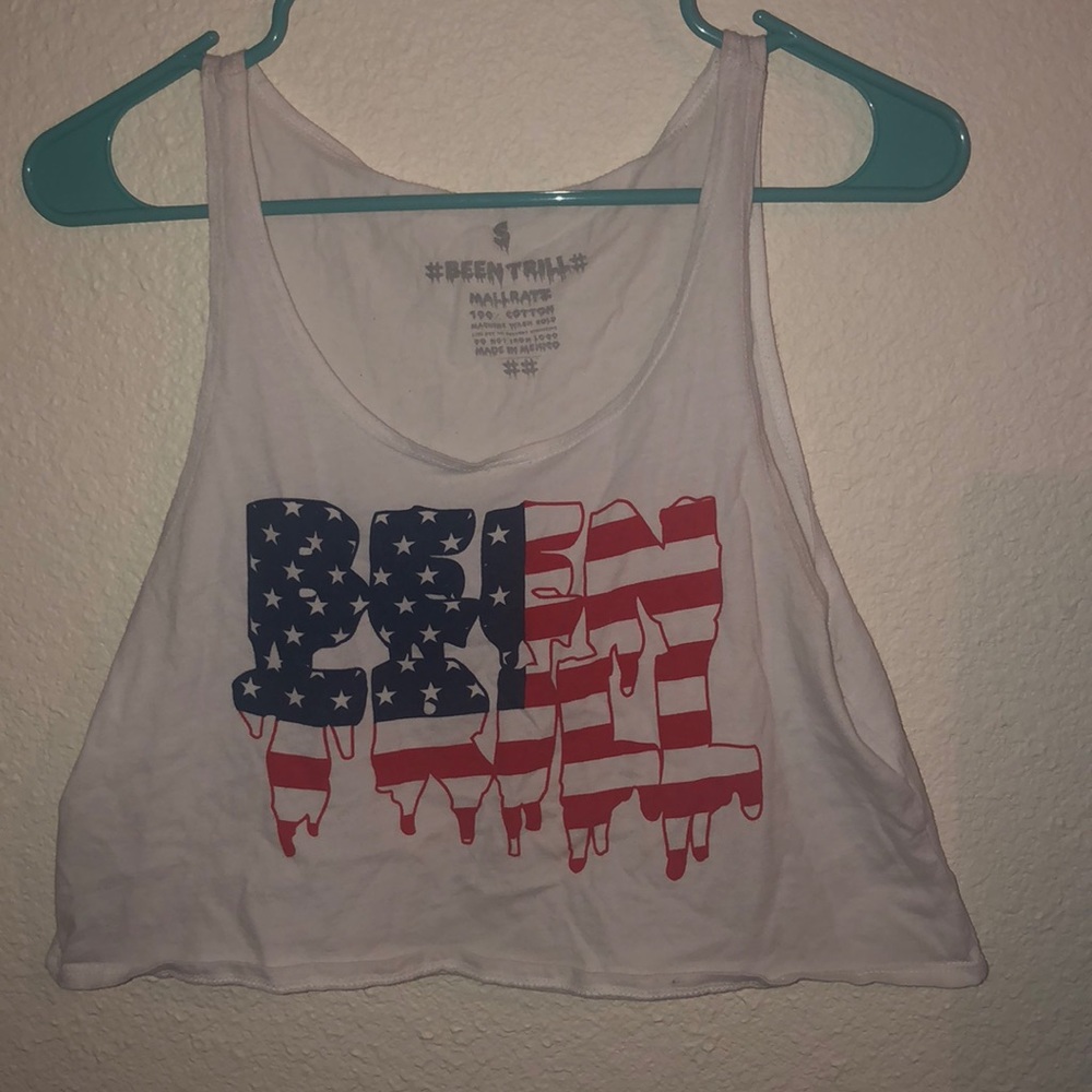 Benn trill crop top
